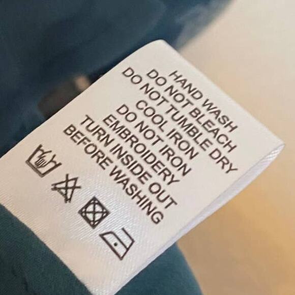 Tularosa Teal Textured Blouse Size XS Aritzia Dark Academia Sheer Tulle Lace - Picture 8 of 11